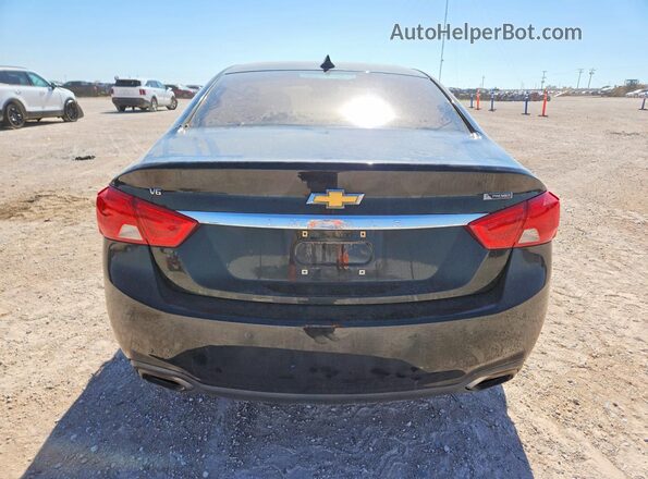 2G1145S30H9133882 2017 CHEVROLET IMPALA Black უკანა ხედი