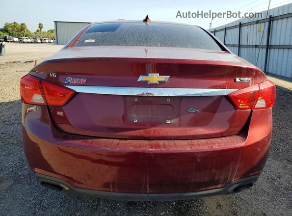 2G1145S31H9161450 2017 CHEVROLET IMPALA Maroon Widok z tyłu