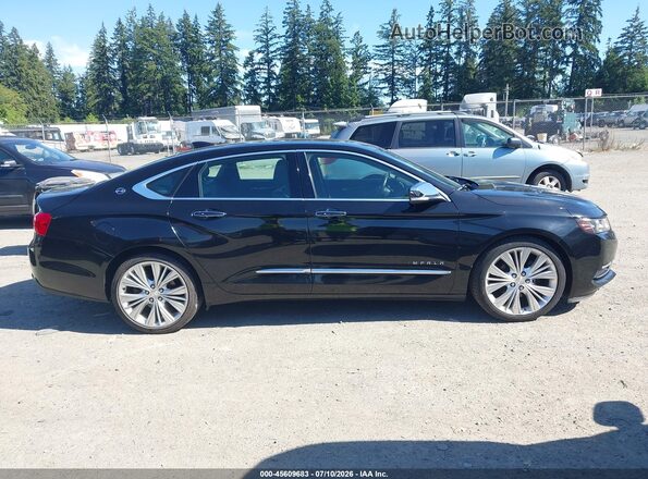 2G1145S31H9181293 2017 CHEVROLET IMPALA Black Rear interior view