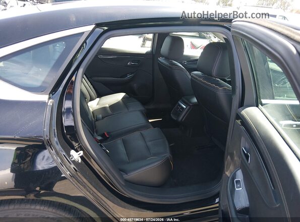 2G1145S32G9118024 2016 CHEVROLET IMPALA Black Widok naklejki z numerem VIN