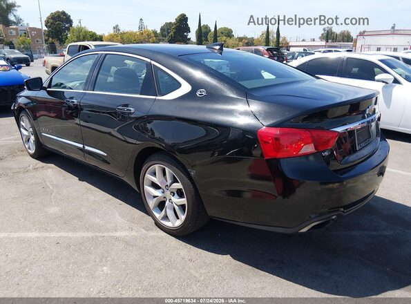 2G1145S32G9118024 2016 CHEVROLET IMPALA Black Tył lewy