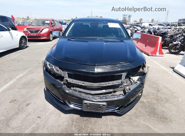 2G1145S32G9118024 2016 CHEVROLET IMPALA Black Widok zestawu wskaźników