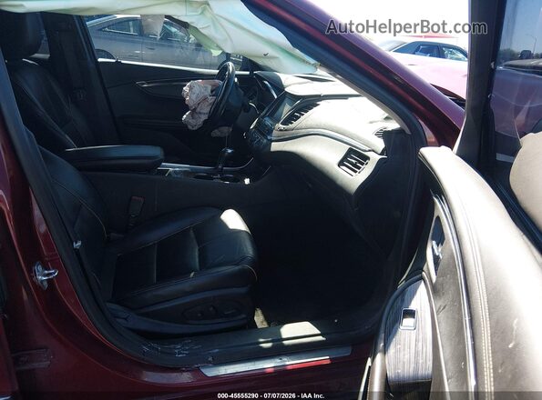 2G1145S33G9154675 2016 CHEVROLET IMPALA Red Front interior view