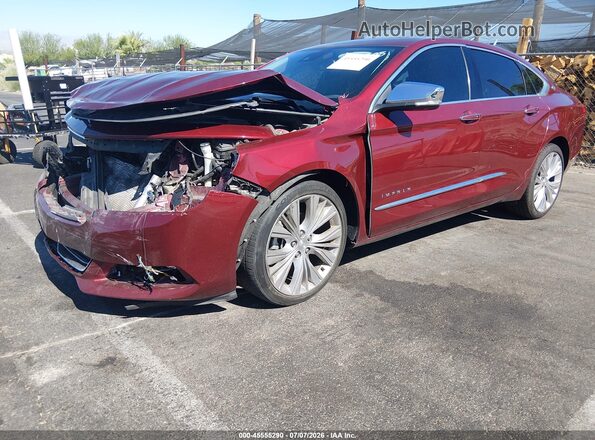 2G1145S33G9154675 2016 CHEVROLET IMPALA Red Front left