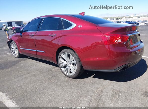 2G1145S33G9154675 2016 CHEVROLET IMPALA Red Rear left