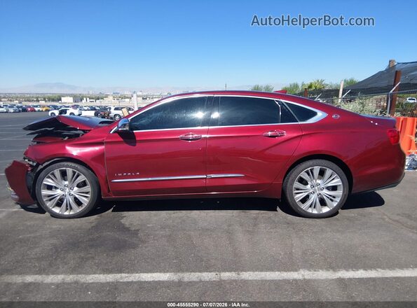 2G1145S33G9154675 2016 CHEVROLET IMPALA Red 
