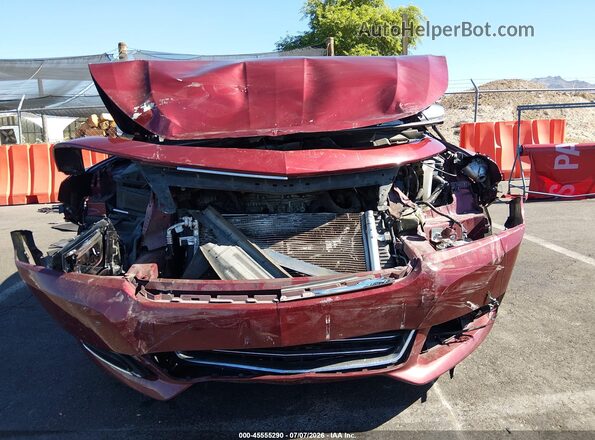 2G1145S33G9154675 2016 CHEVROLET IMPALA Red Rear interior view