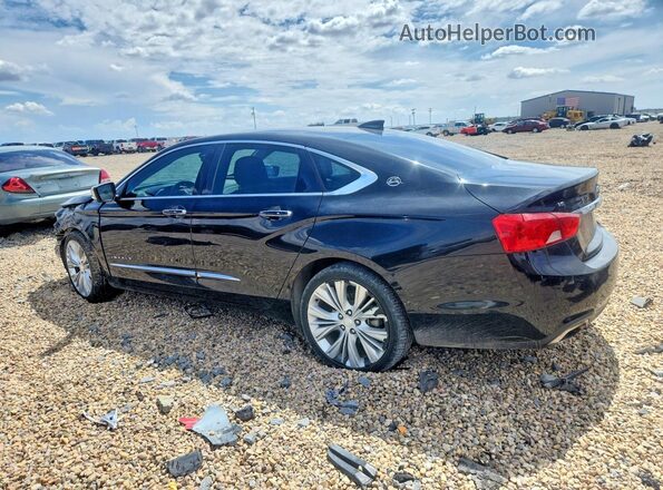 2G1145S33H9123993 2017 CHEVROLET IMPALA Черный Задняя левая четверть