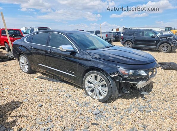 2G1145S33H9123993 2017 CHEVROLET IMPALA Черный Передняя правая четверть
