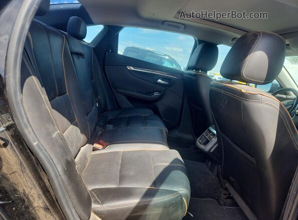 2G1145S33H9123993 2017 CHEVROLET IMPALA Черный Вид задних сидений