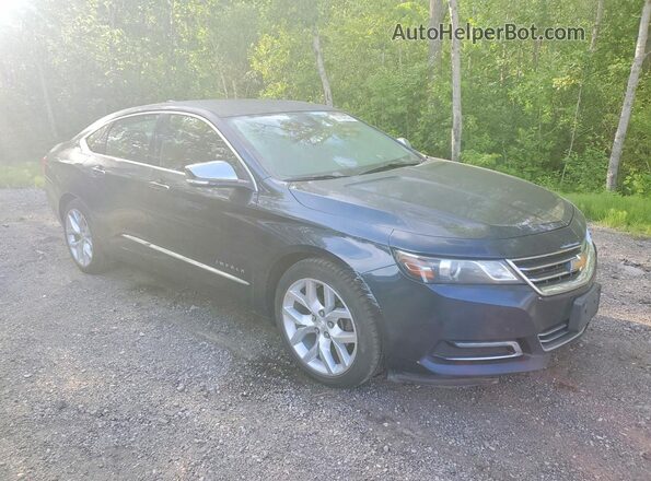 2G1145S34G9100060 2016 CHEVROLET IMPALA Blue Առջևի աջ