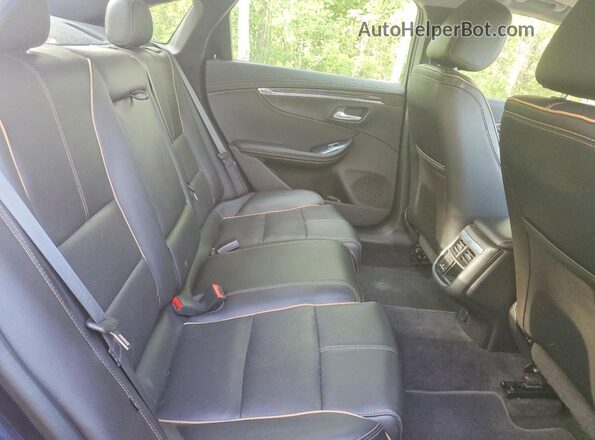 2G1145S34G9100060 2016 CHEVROLET IMPALA Blue Հետևի նստատեղերի տեսք