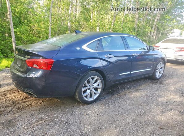 2G1145S34G9100060 2016 CHEVROLET IMPALA Blue Հետևի աջ