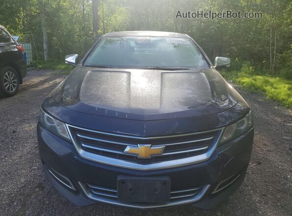 2G1145S34G9100060 2016 CHEVROLET IMPALA Blue Դիմացի տեսք