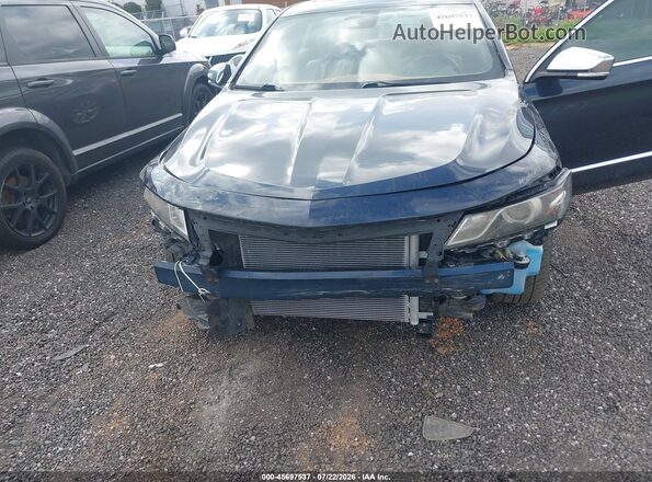 2G1145S34G9181917 2016 CHEVROLET IMPALA Dark Blue წინა ხედი