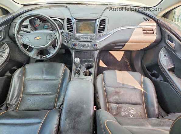 2G1145S34G9184834 2016 CHEVROLET IMPALA Белый Вид панели приборов