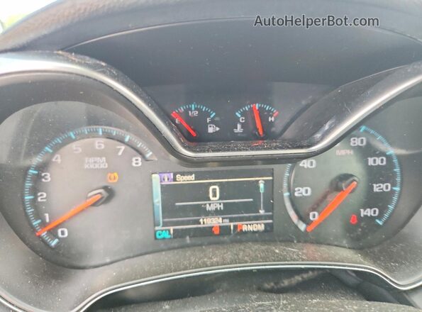 2G1145S34G9184834 2016 CHEVROLET IMPALA Белый Вид щитка приборов