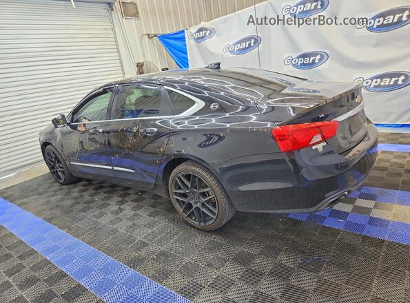 2G1145S34H9105616 2017 CHEVROLET IMPALA Черный Задняя левая четверть
