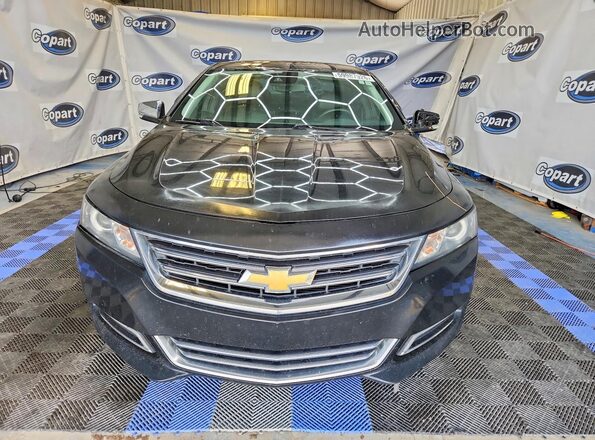 2G1145S34H9105616 2017 CHEVROLET IMPALA Черный Вид спереди