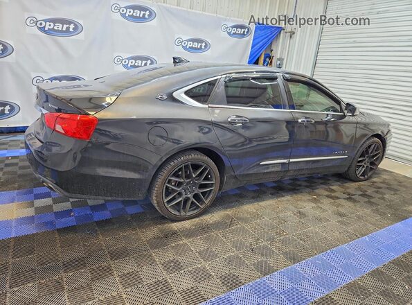 2G1145S34H9105616 2017 CHEVROLET IMPALA Черный Задняя правая четверть