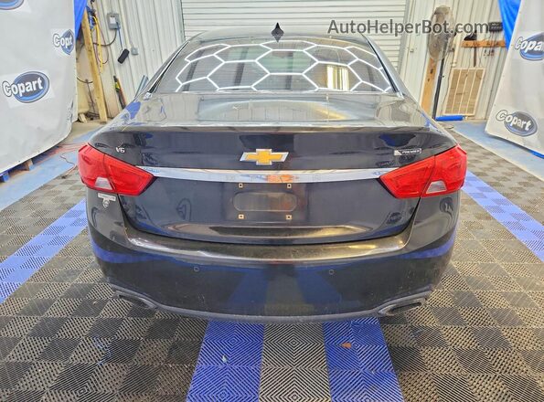 2G1145S34H9105616 2017 CHEVROLET IMPALA Черный Вид сзади