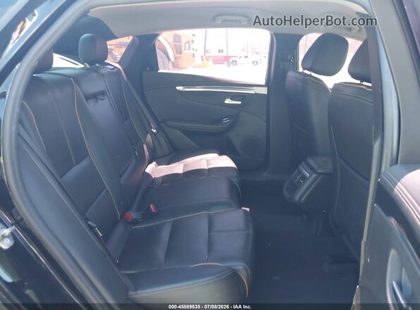 2G1145S34H9186701 2017 CHEVROLET IMPALA Black Vista de la etiqueta del VIN
