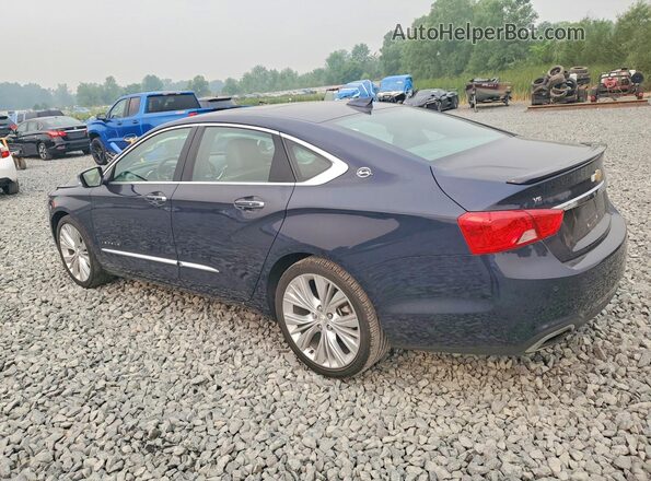2G1145S35H9191695 2017 CHEVROLET IMPALA Blue Հետևի ձախ