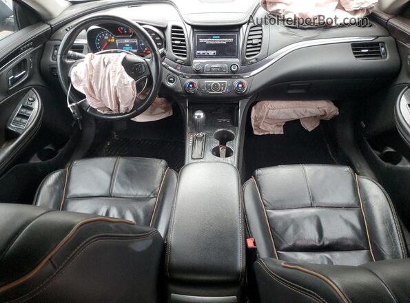2G1145S36H9126287 2017 CHEVROLET IMPALA Gray Vista del salpicadero