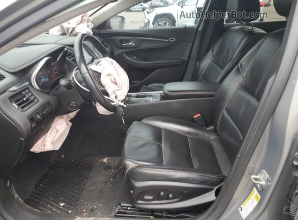 2G1145S36H9126287 2017 CHEVROLET IMPALA Gray Vista interior delantera