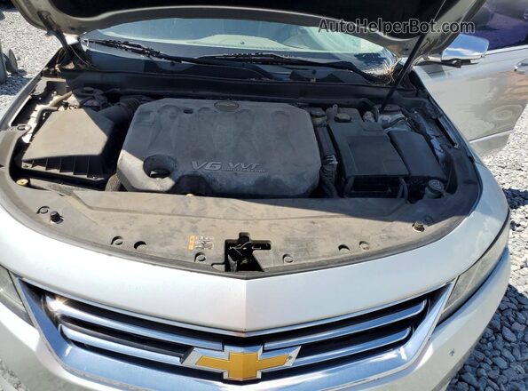 2G1145S36H9162500 2017 CHEVROLET IMPALA Silver Вид задньої частини салону