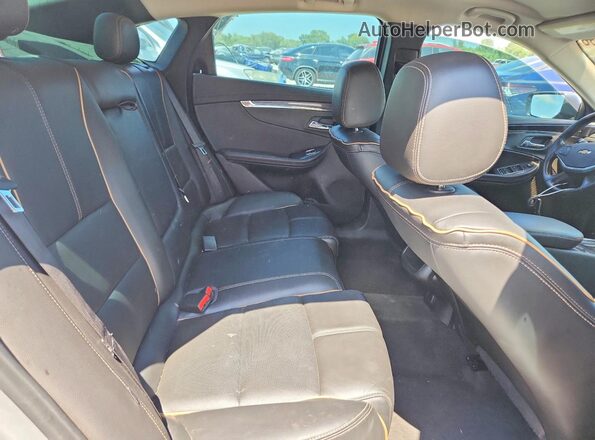 2G1145S37G9116091 2016 CHEVROLET IMPALA Silver Rear seats view