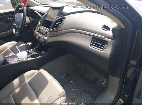 2G1145S37G9146255 2016 CHEVROLET IMPALA Black Vista interior delantera