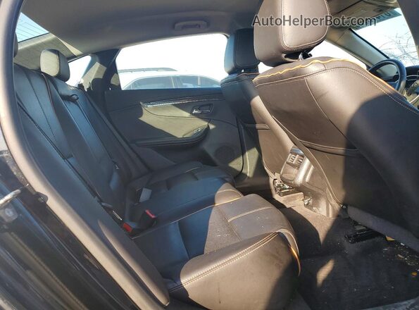 2G1145S38G9174789 2016 CHEVROLET IMPALA Black Rear seats view