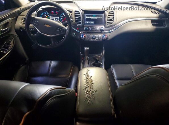 2G1145S39G9144541 2016 CHEVROLET IMPALA Silver Widok deski rozdzielczej