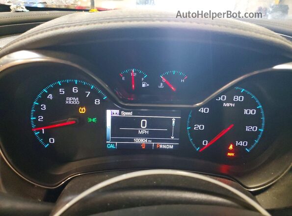 2G1145S39G9144541 2016 CHEVROLET IMPALA Silver Widok zestawu wskaźników