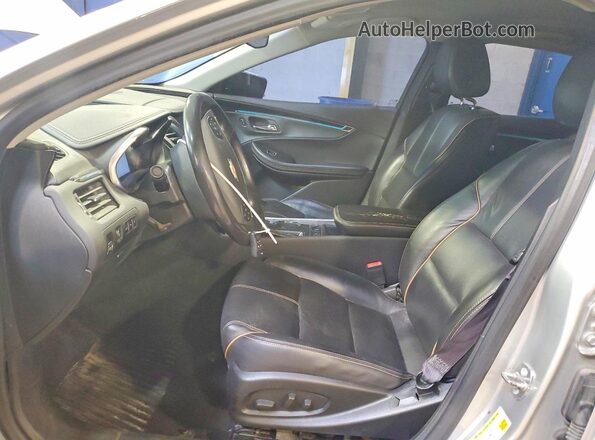 2G1145S39G9144541 2016 CHEVROLET IMPALA Silver Widok wnętrza z przodu