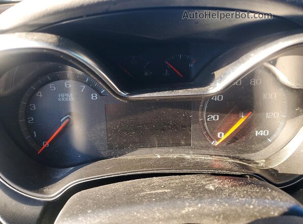 2G1145S3XG9113735 2016 CHEVROLET IMPALA Черный Вид щитка приборов