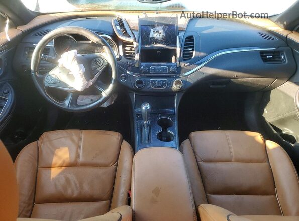 2G1145S3XG9113735 2016 CHEVROLET IMPALA Черный Вид панели приборов