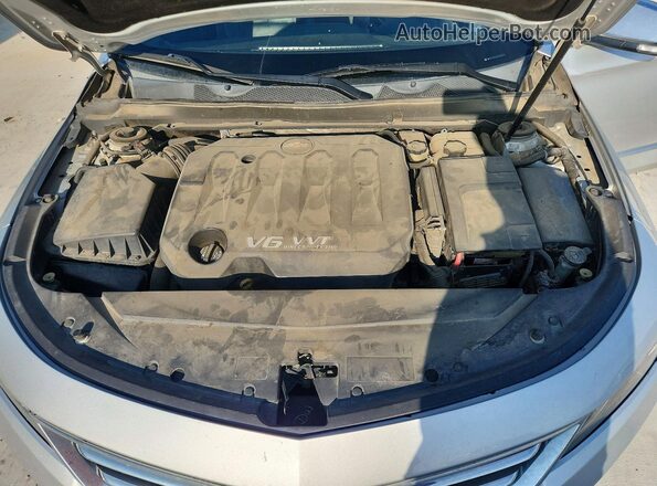 2G1145S3XG9129336 2016 CHEVROLET IMPALA Silver Rear interior view