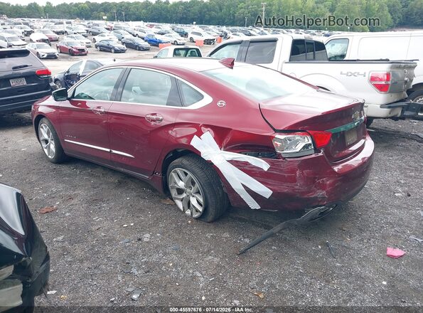 2G1145S3XG9169545 2016 CHEVROLET IMPALA Maroon Հետևի ձախ