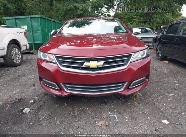 2G1145S3XG9169545 2016 CHEVROLET IMPALA Maroon Սարքավորումների վահանակի տեսք