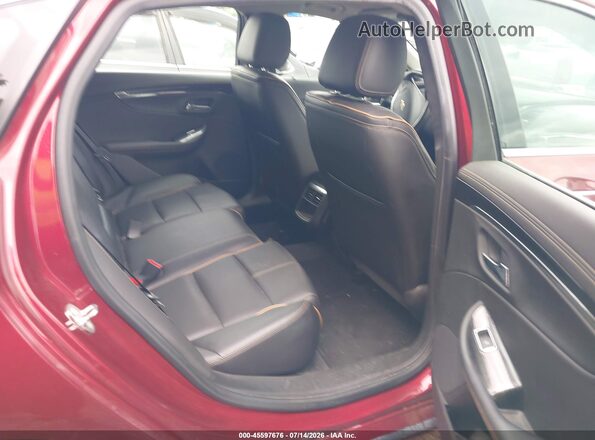 2G1145S3XG9169545 2016 CHEVROLET IMPALA Maroon VIN կոդի պիտակի տեսք