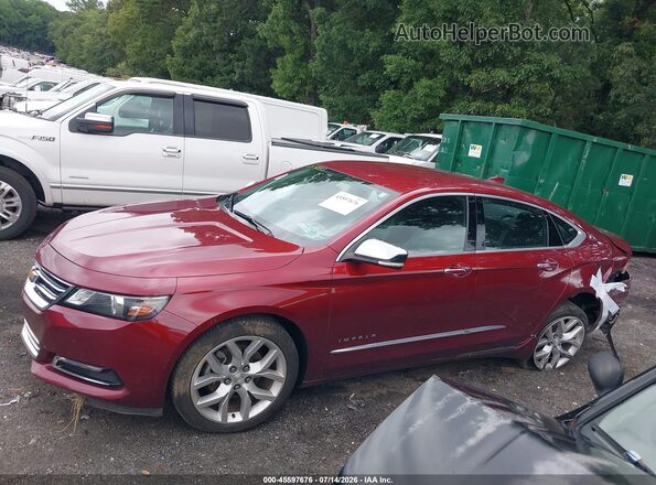 2G1145S3XG9169545 2016 CHEVROLET IMPALA Maroon Սալոնի 360 աստիճան տեսք