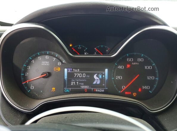 2G1145S3XH9105474 2017 CHEVROLET IMPALA Silver Սարքավորումների վահանակի տեսք