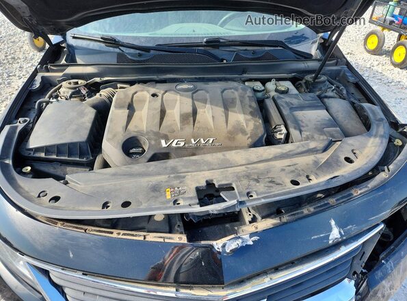 2G11X5S30H9157199 2017 CHEVROLET IMPALA Black უკანა სალონის ხედი