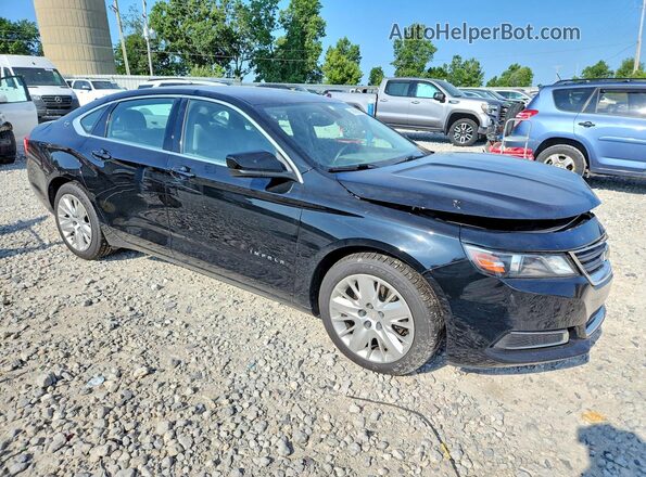 2G11X5S30H9157199 2017 CHEVROLET IMPALA Black წინა მარჯვენა