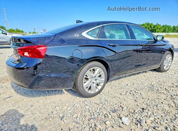 2G11X5S30H9157199 2017 CHEVROLET IMPALA Black უკანა მარჯვენა