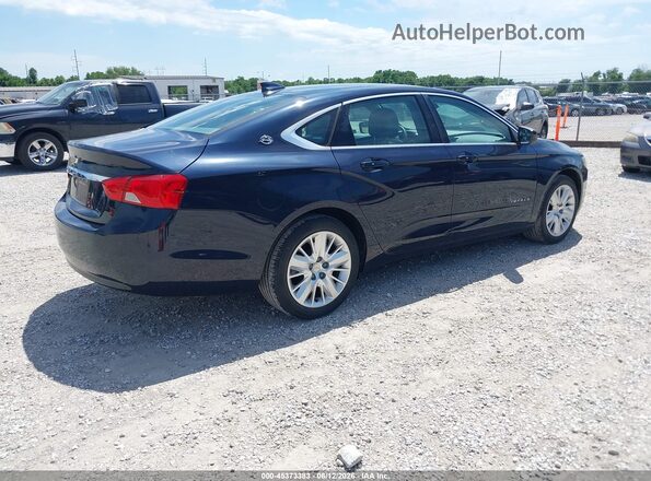 2G11X5S30K9140510 2019 CHEVROLET IMPALA Синий Задняя правая четверть