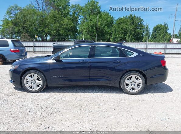2G11X5S30K9140510 2019 CHEVROLET IMPALA Синий Панорамный вид салона 360°