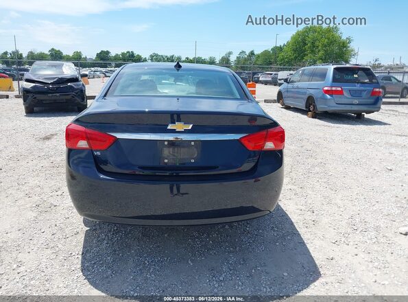 2G11X5S30K9140510 2019 CHEVROLET IMPALA Синий 
